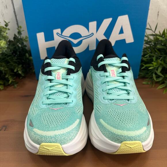 Hoka Women's Bondi 9 Cushioned Road Running Shoes Size 6 - Picture 4 of 9